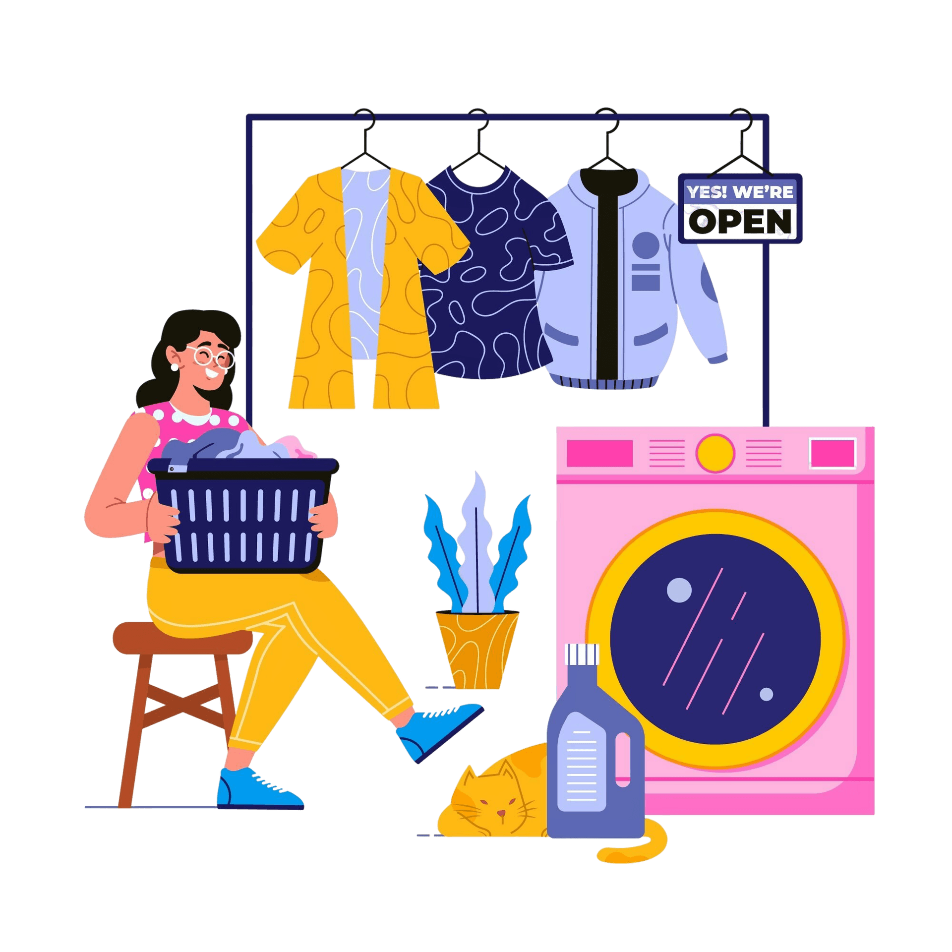 Home image of laundry